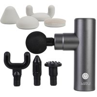 Перкуссионный массажер Miru BM-18 (8 насадок, серый) в Бресте