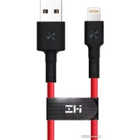 Кабель ZMI AL805 USB Type-A - Lightning (1 м, красный)