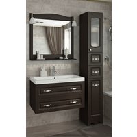  Francesca Тумба Империя П 80 M-1001096 с умывальником Como 80 (венге)