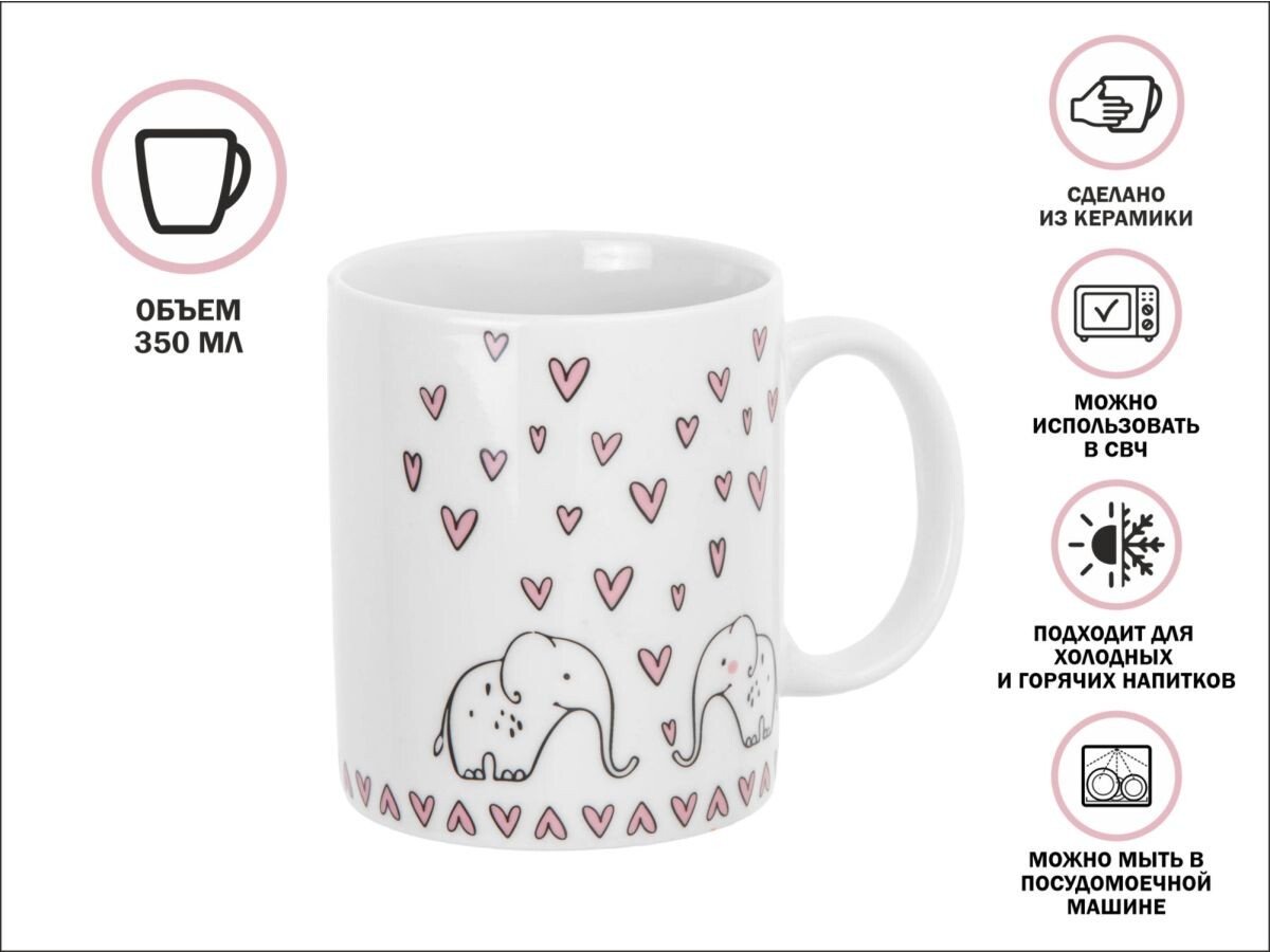 

Кружка Perfecto Linea Lovely Animals-4 30-063614