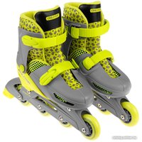 Роликовые коньки Onlitop 4605221 (р. 30-33, серый/желтый)