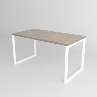 Стол TMB Loft Трентон разборный 1380x700 18 мм (дуб денвер трюфель/белый)