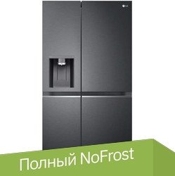 

Холодильник side by side LG DoorCooling+ GC-L257CBEC