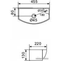 Умывальник Gappo GT707L