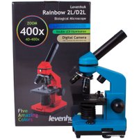 Детский микроскоп Levenhuk Rainbow 2L (лазурь) 69037
