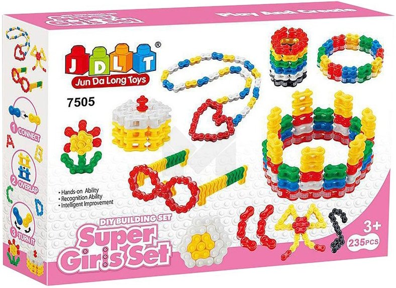 

Конструктор JDLT 7505 Super Girls Set