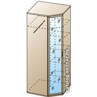 Шкаф распашной Лером Карина ШК-1012-АС (ясень асахи)