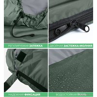 Спальный мешок GOLDEN SHARK Elbe 250 (молния справа, зеленый)