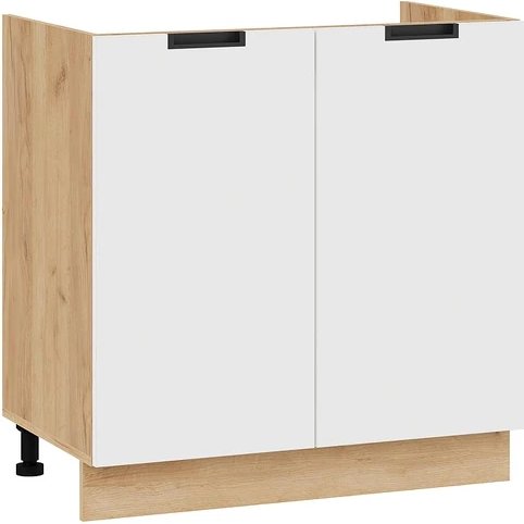 

Шкаф напольный Трия Гренада 1Н8М (дуб крафт золотой/холст белый)