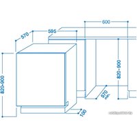 Встраиваемая посудомоечная машина Indesit DIF 14