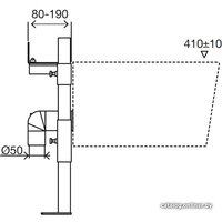 Инсталляция для биде OLI Easy Eco Bidet