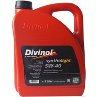 Моторное масло Divinol Syntholight 5W-40 5л