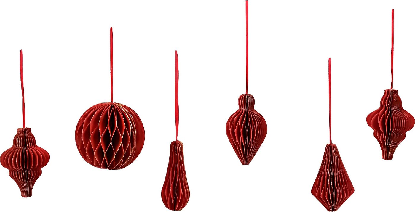 

Елочная игрушка Золотая сказка 592540 (6 шт, бургунди)