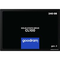 SSD GOODRAM CL100 Gen. 3 480GB SSDPR-CL100-480-G3