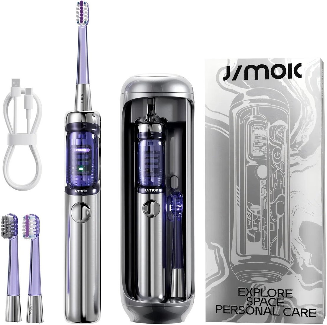 

Электрическая зубная щетка JIMOK J6 (серебристый)