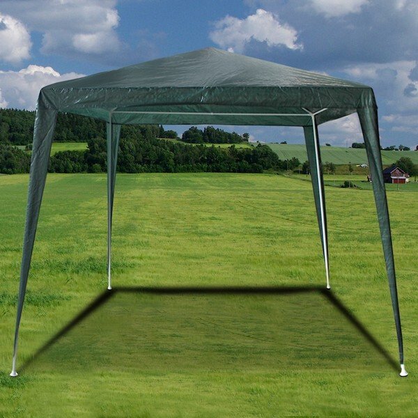 Тент-шатер Afina Garden AFM-1022 3х3/2.4х2.4 м (зеленый)
