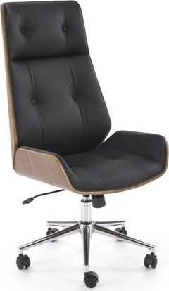 Офисное кресло Halmar Webster (черный/орех)