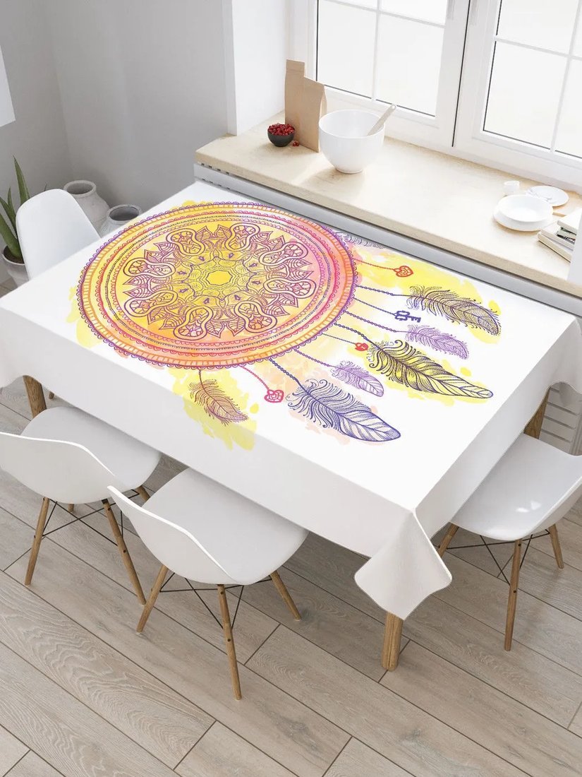 

Скатерть JoyArty Акварельная мандала бохо tc_103057 (120x145)