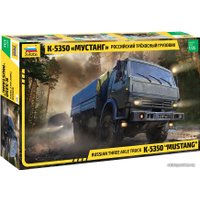 Сборная модель Звезда Российский трехосный грузовик К-5350 Мустанг