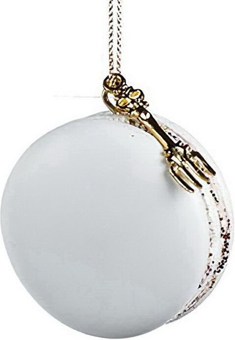 

Елочная игрушка Goodwill Xmas 2020 Макарон белый D 47136-5