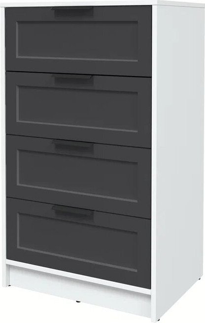 

Комод Интерлиния Концепт Тренд КТ-К60 (белый платинум/пепел)