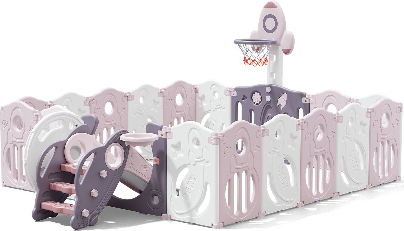 

Игровой манеж UNIX kids SUPREME Space 200x200 Rose