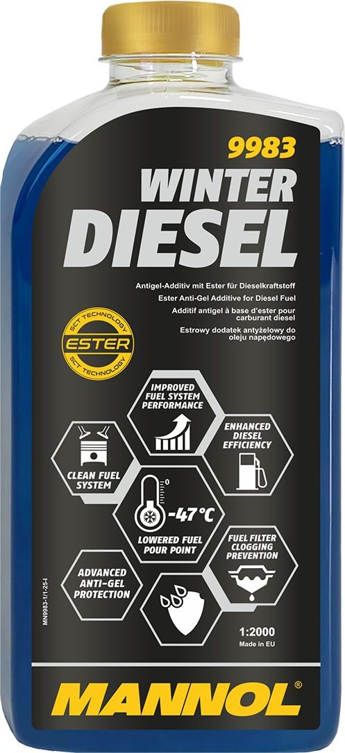 

Присадка в топливо Mannol Winter Diesel 1000мл