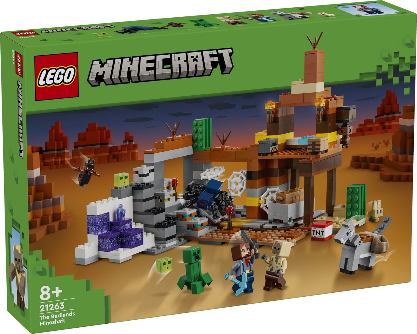 

Конструктор LEGO Minecraft 21263 Шахта пустоши