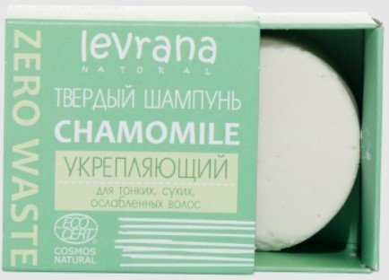 

Твердый шампунь Levrana Сhamomile Урепляющий 50 г