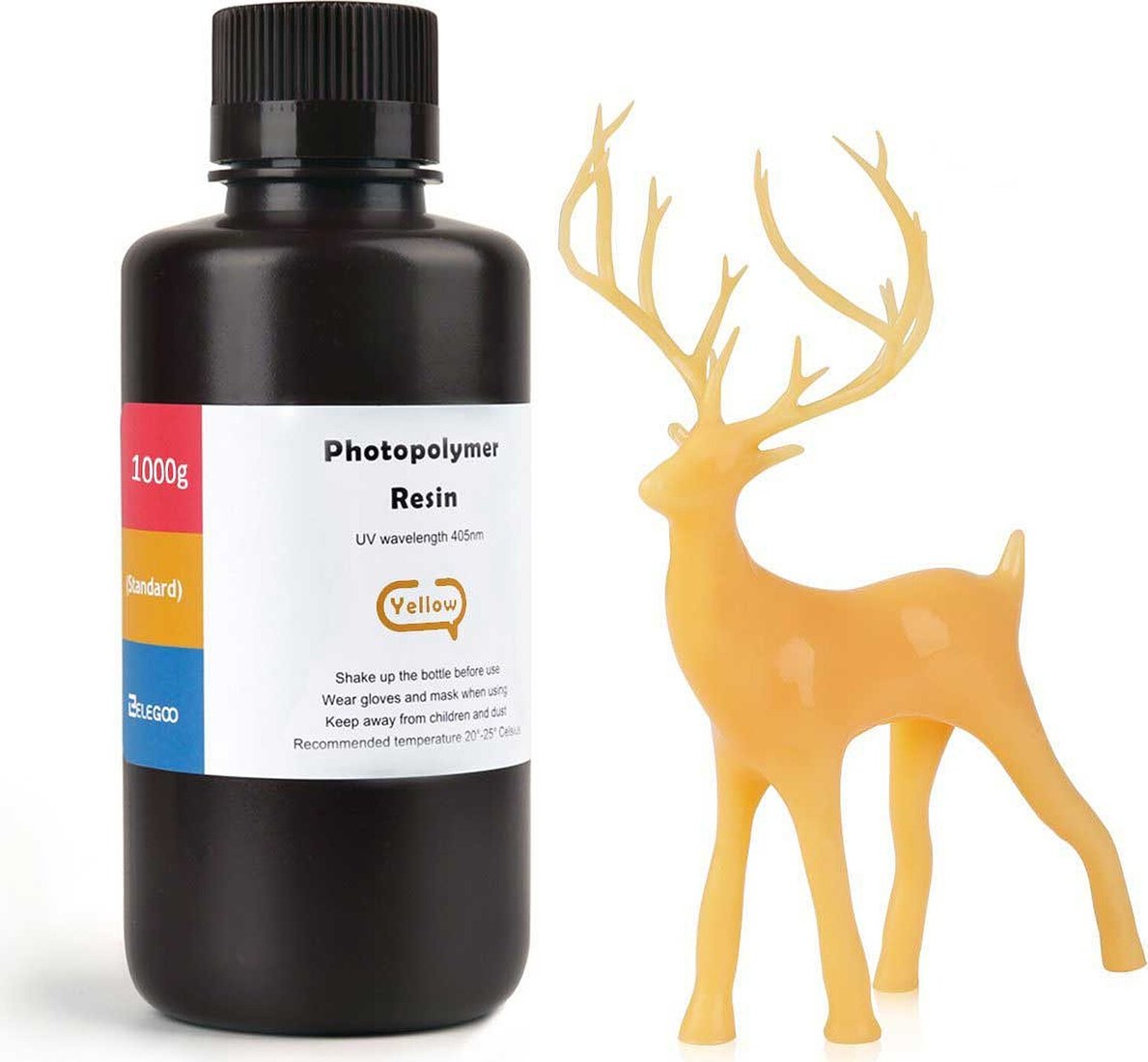 

Фотополимер Elegoo ABSlike 1кг (желтый)