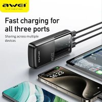 Внешний аккумулятор Awei P13K 20000mAh (черный)