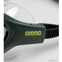 Очки для плавания ARENA The One Mask 003148 104 (черный/зеленый)
