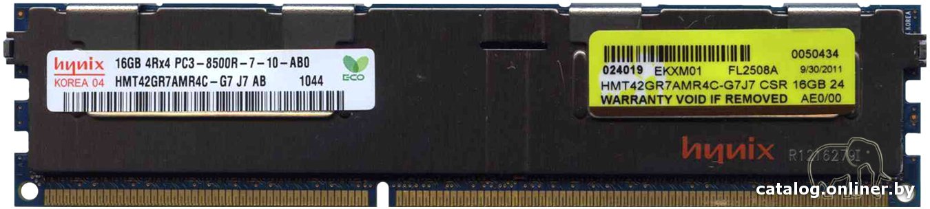 Оперативная память HP 16GB DDR3 PC3-8500 (500666-B21)