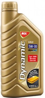 Моторное масло MOL Dynamic Gold 5W-30 1л
