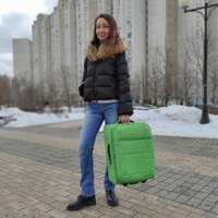 Чемодан Polar Р1914 53 см (зеленый)