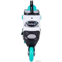 Роликовые коньки Ridex Allure (р. 39-42, черный/бирюзовый/белый)