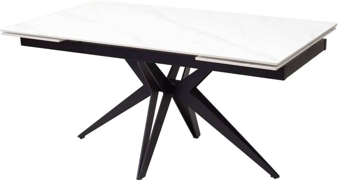 

Кухонный стол M-City Forio 160 Matt 614M04285 (White Marble Solid Ceramic/Black)