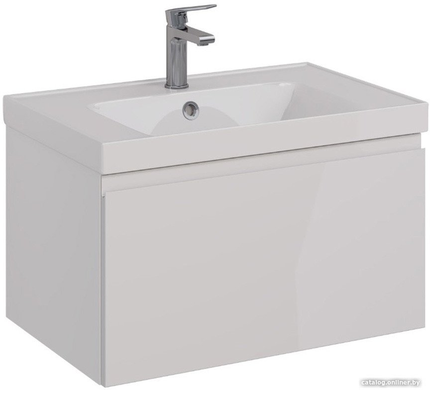Lemark Тумба под умывальник Veon Mini 70 LM02VM70T (белый глянец)
