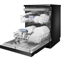 Отдельностоящая посудомоечная машина Weissgauff DW 6038 D Dual Wash Black