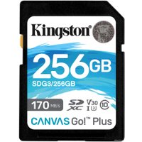 Карта памяти Kingston Canvas Go! Plus SDXC 256GB