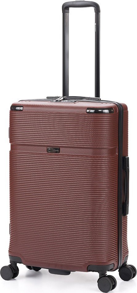 Чемодан Torber Onego T2081BL (бордовый)