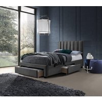 Кровать Halmar Grace Velvet 120/200 (серый)