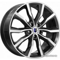 Литые диски K&K Портер 18x7.5" 5x115мм DIA 70.2мм ET 40мм Алмаз черный