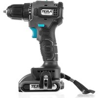 Дрель-шуруповерт Tesla TCD14BL 840368 (с 2-мя АКБ, кейс)