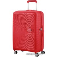 Чемодан-спиннер American Tourister SoundBox Coral Red 67 см