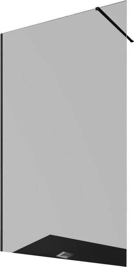 

Душевая стенка Allen Brau Infinity 1 3.21034.BBA.T 323826 (черный браш)