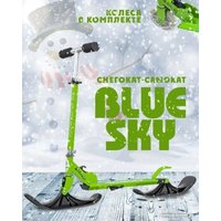 Снегокат Playshion Bluesky-SNW WS-SX003G (зеленый)