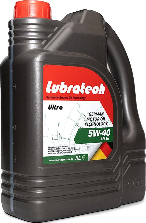 Моторное масло Lubratech Ultra 5W-40 5л