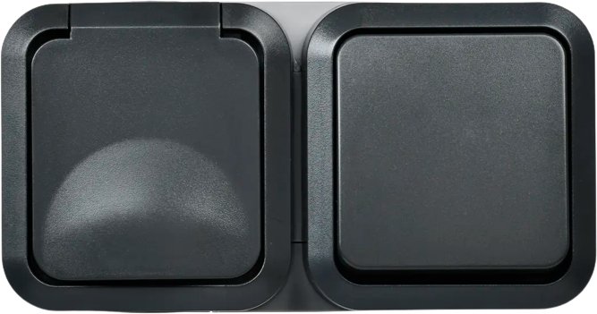 

Розетка IEK Tors TS-G10-6-55-V-K53