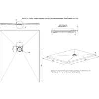 Душевой поддон Allen Brau Priority 120x90 8.31007-21